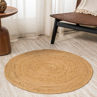 Bleodbre Soleil Natural Jute Braided Area Rug