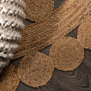 Vyncent Bodhi Natural Jute hippie Area Rug