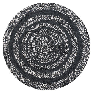 Isla Braided Bohemian Coastal Round Jute Area Rug