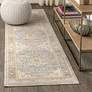 Muhu Goa Floral Medallion Traditional Area Rug