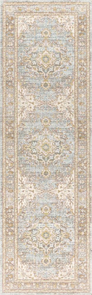 Muhu Goa Floral Medallion Traditional Area Rug