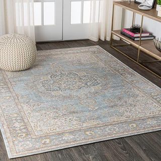 Muhu Goa Floral Medallion Traditional Area Rug