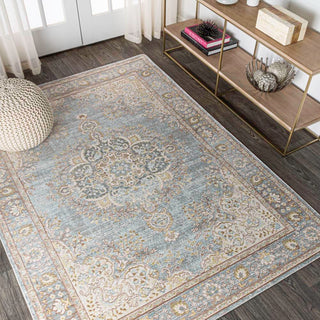 Muhu Goa Floral Medallion Traditional Area Rug