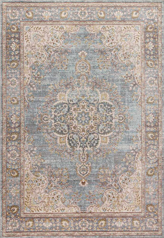 Muhu Goa Floral Medallion Traditional Area Rug