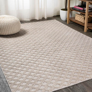 Castelo Rabat High-Low Pile Mini-Diamond Area Rug