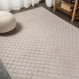 Castelo Rabat High-Low Pile Mini-Diamond Area Rug