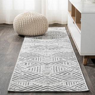 Viseu Jordan High-Low Pile Art Indoor/Outdoor Area Rug