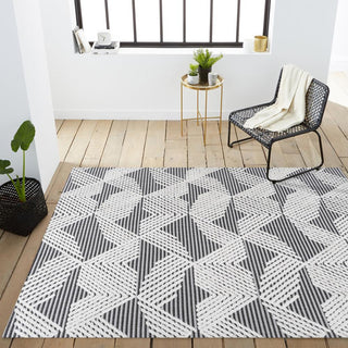 Tavira Jazz High-Low Pile Art Area Rug