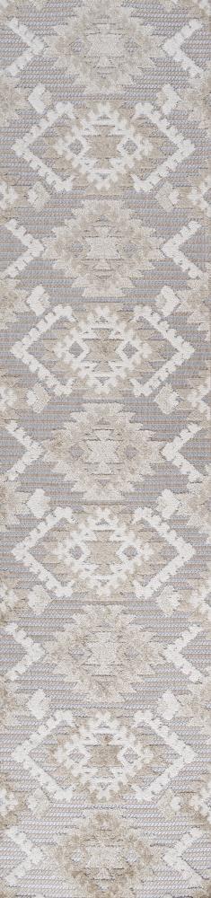 Sabugal Sumak High-Low Pile Neutral Area Rug