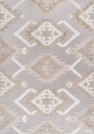 Sabugal Sumak High-Low Pile Neutral Area Rug