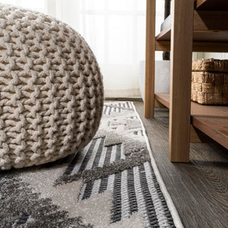 Sabugal Sumak High-Low Pile Neutral Area Rug