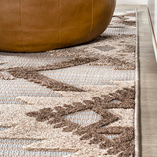 Sabugal Sumak High-Low Pile Neutral Area Rug