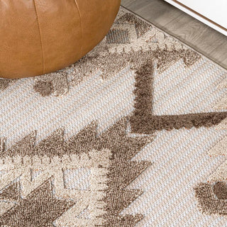 Sabugal Sumak High-Low Pile Neutral Area Rug