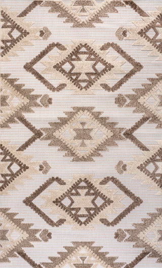 Sabugal Sumak High-Low Pile Neutral Area Rug