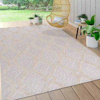 Porto Duwun High-Low Pile Ogee Area Rug