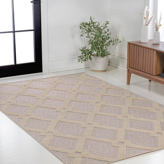 Porto Duwun High-Low Pile Ogee Area Rug