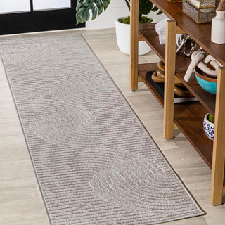 Ewe Minimalist Curve Geometric Rug