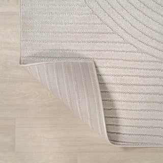 Ewe Minimalist Curve Geometric Rug