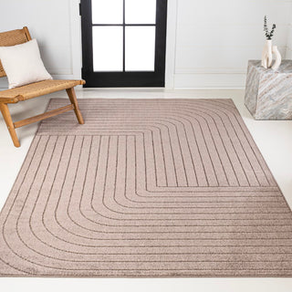 Akan Minimalist Angle Geometric Rug