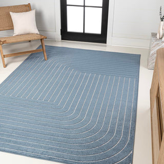 Akan Minimalist Angle Geometric Rug