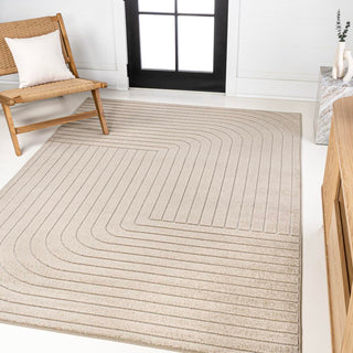 Akan Minimalist Angle Geometric Rug