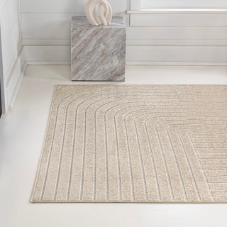 Akan Minimalist Angle Geometric Rug