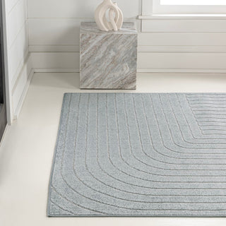 Akan Minimalist Angle Geometric Rug