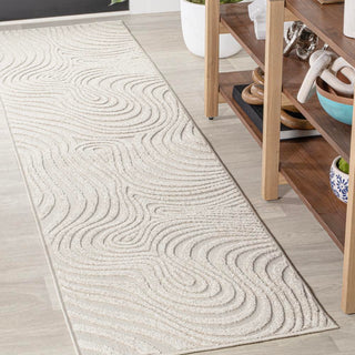 Teodor Abstract Groovy Striped Rug