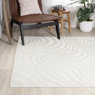 Teodor Abstract Groovy Striped Rug