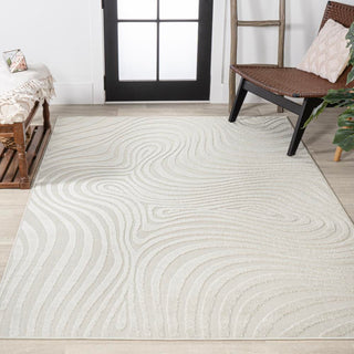 Teodor Abstract Groovy Striped Rug