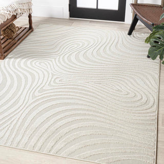 Teodor Abstract Groovy Striped Rug