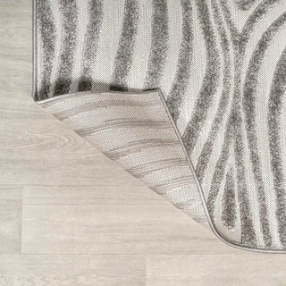 Teodor Abstract Groovy Striped Rug