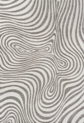 Teodor Abstract Groovy Striped Rug