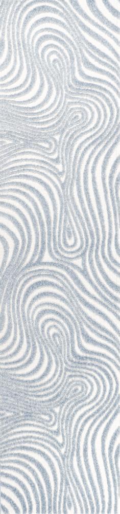 Teodor Abstract Groovy Striped Rug