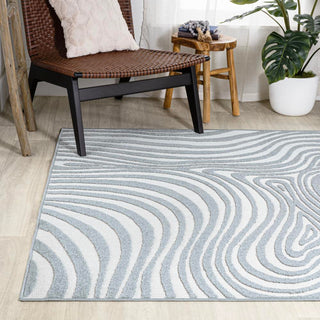 Teodor Abstract Groovy Striped Rug