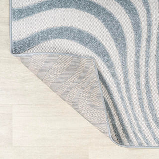 Teodor Abstract Groovy Striped Rug