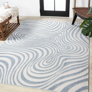 Teodor Abstract Groovy Striped Rug