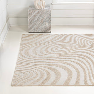 Teodor Abstract Groovy Striped Rug