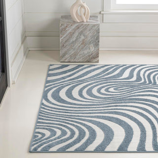 Teodor Abstract Groovy Striped Rug