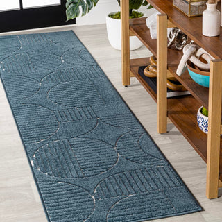 Haughton Geometric Arch Scandi Striped Rug