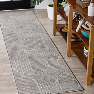 Haughton Geometric Arch Scandi Striped Rug