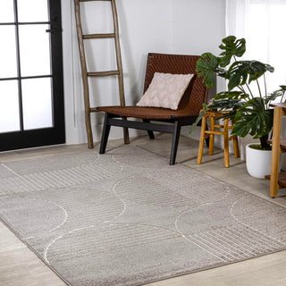 Haughton Geometric Arch Scandi Striped Rug