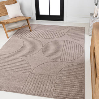 Haughton Geometric Arch Scandi Striped Rug