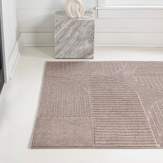 Haughton Geometric Arch Scandi Striped Rug