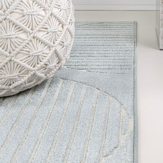 Haughton Geometric Arch Scandi Striped Rug