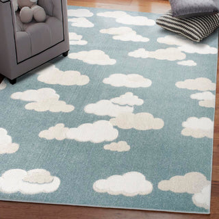 Latepis Youth Cloud Scandi Rug Area Rug