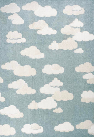 Latepis Youth Cloud Scandi Rug Area Rug