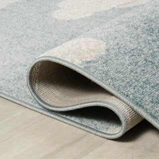 Latepis Youth Cloud Scandi Rug Area Rug