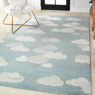 Latepis Youth Cloud Scandi Rug Area Rug