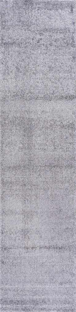 Trivor Haze Solid Low-Pile Area Rug Gray